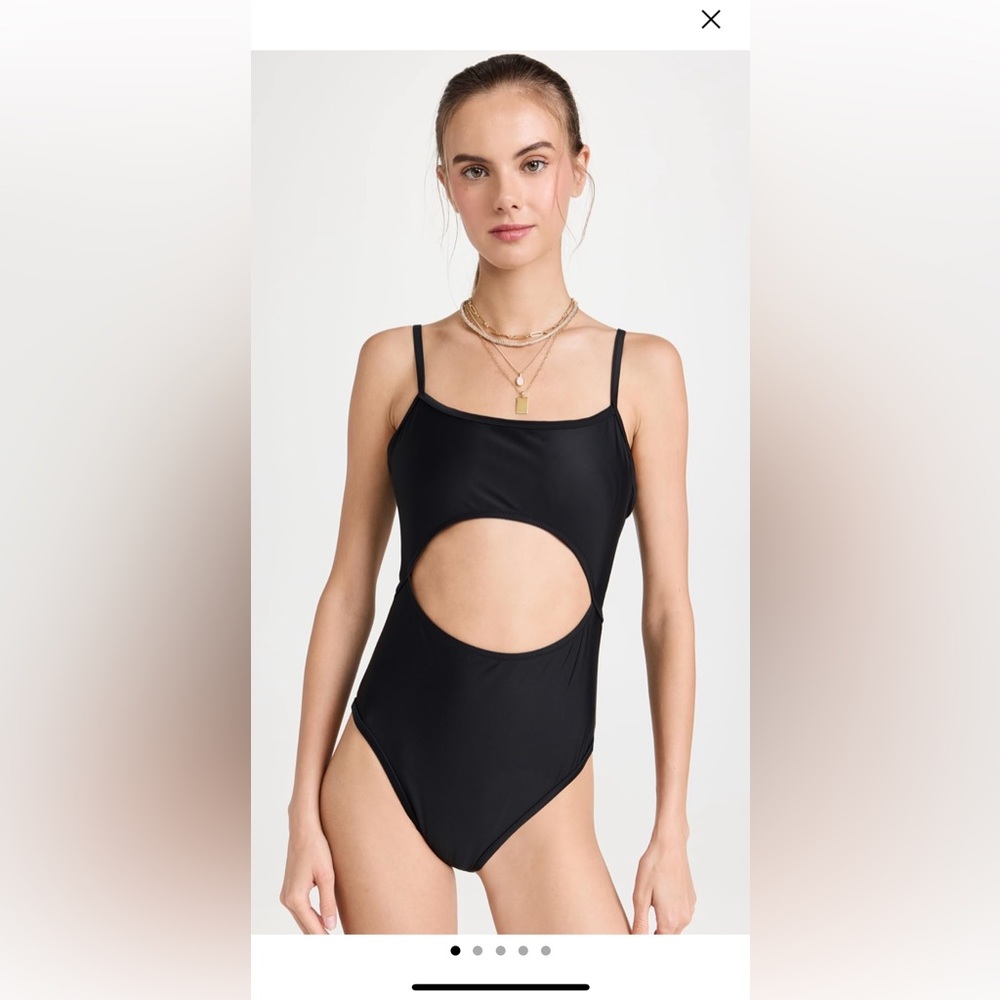 NWT Madewell Second Wave Cut Out One Piece swimsuit